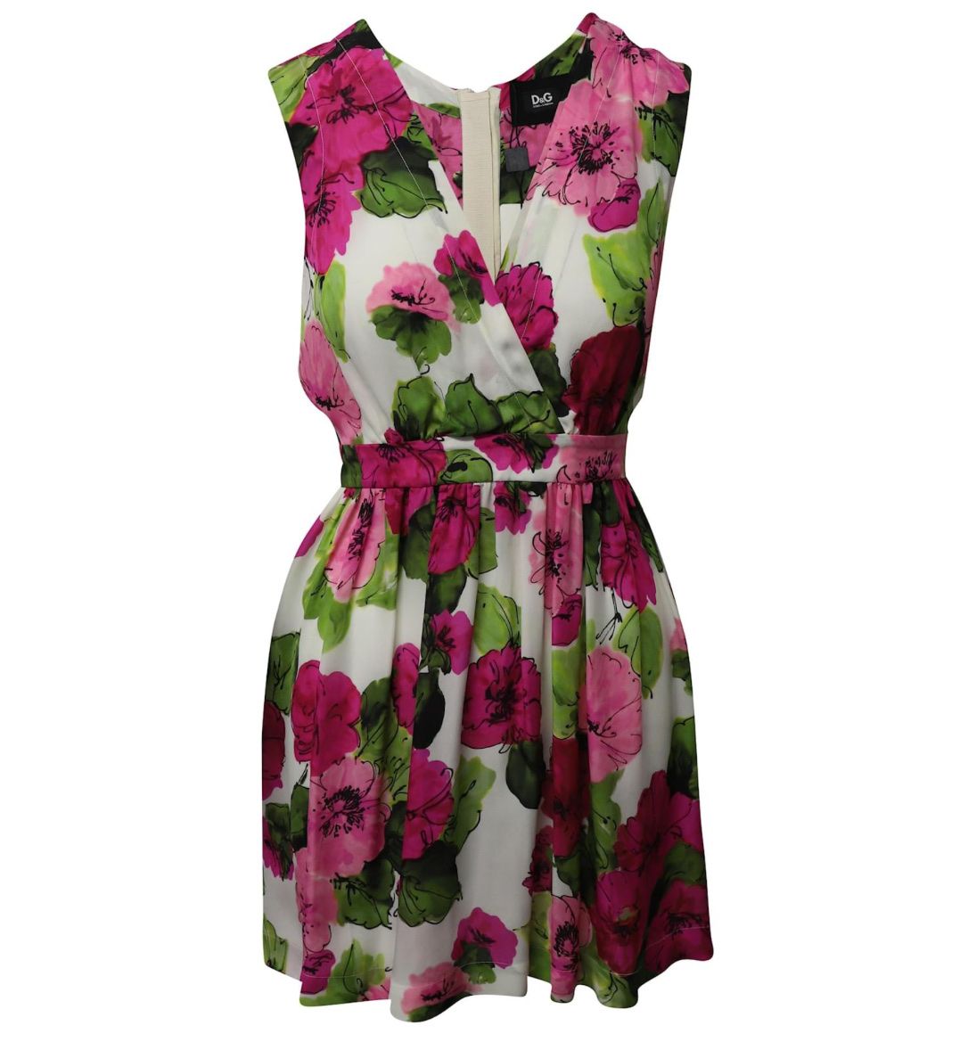 Dolce & Gabbana Vestiti: D&G Sommerkleid Blumenmuster Gr. 40 – Usato da Liestal venduto da ell_6xc7