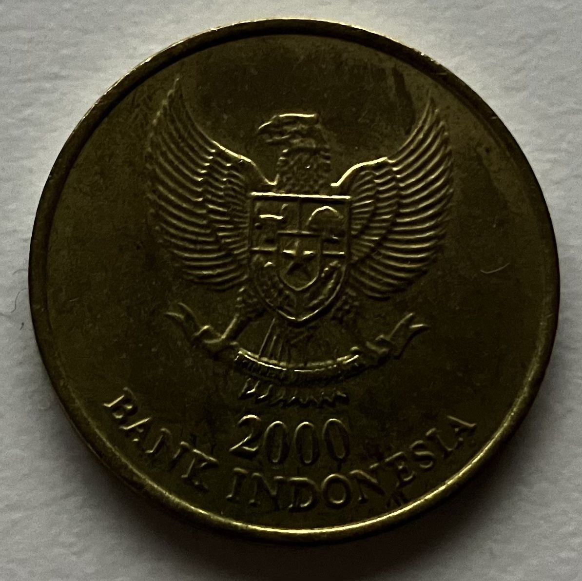 Alle Münzen: Indonesien 500 Rupiah 2000 – Gebraucht aus Algetshausen von Carrhard 1