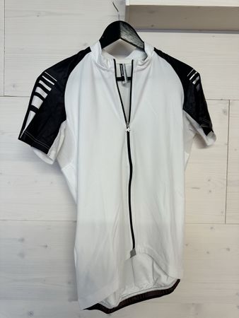 Maillot vélo Assos blanc/noir – taille XL