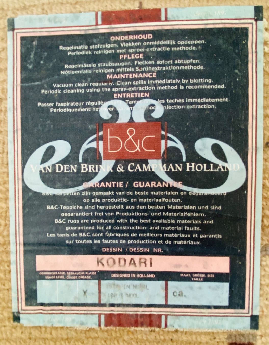 Tappeti: Echter Orientteppich "Nepal Tibeter" 141x210cm – Usato da Reichenburg venduto da Noxima 5