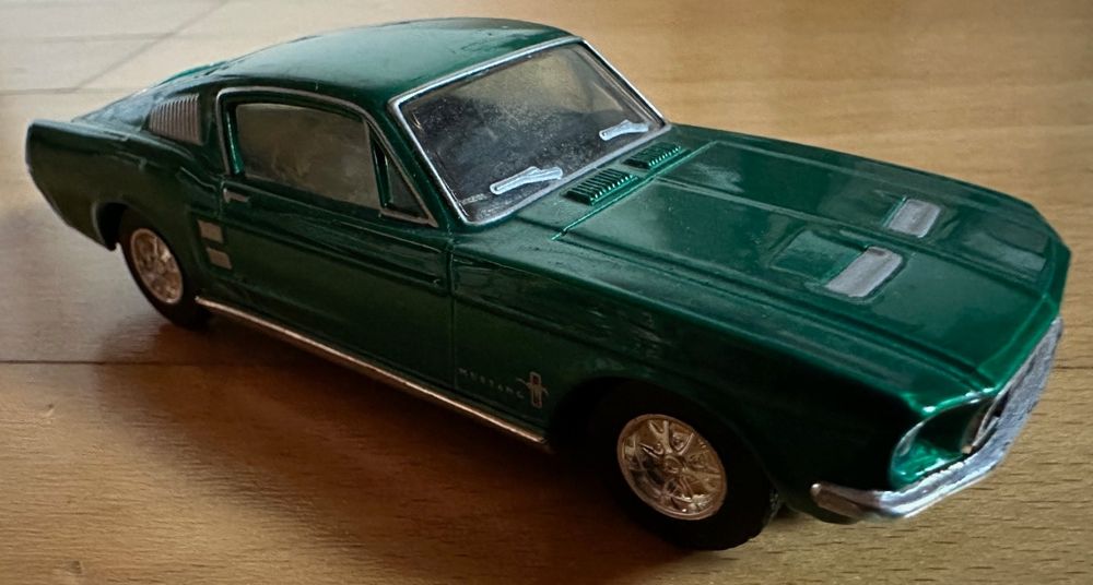Matchbox 1/43 Ford Mustang 1967 Bleue - Occasion Boîte