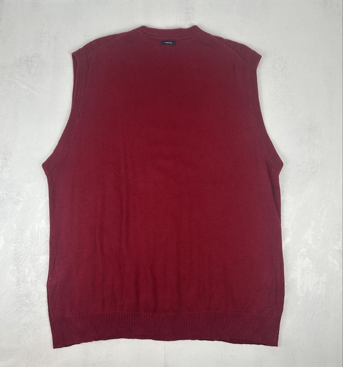Pull sans manches rouge Nautica, taille L 7