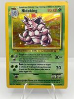 Pokemon Karte - Nidoking holo Basset DE
