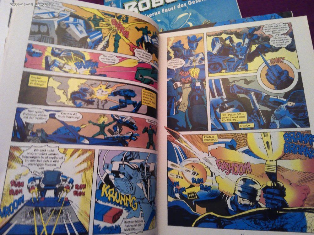 Fumetti: RoboCop Comics Nr. 2, 3, 4 BASTEI COMIC – Usato da Volketswil venduto da nemo2000 4