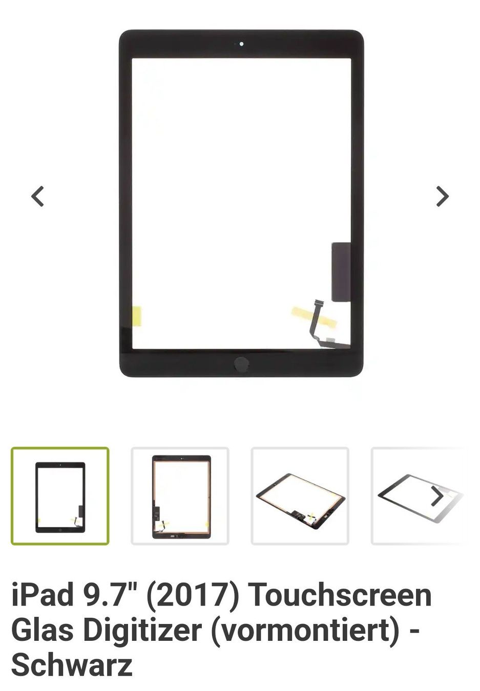 Apple Monitor: I Pad 9.7 (2017) Touchscreen – Nuovo (secondo la descrizione) da Hägglingen venduto da a-g.caruso