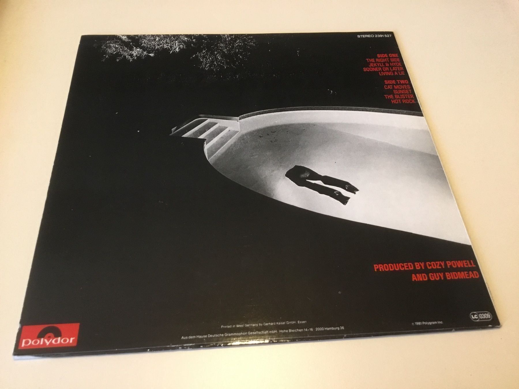 Dischi in vinile: Cozy Powell / Tilt – Usato da Kreuzlingen venduto da Schuggerman 1