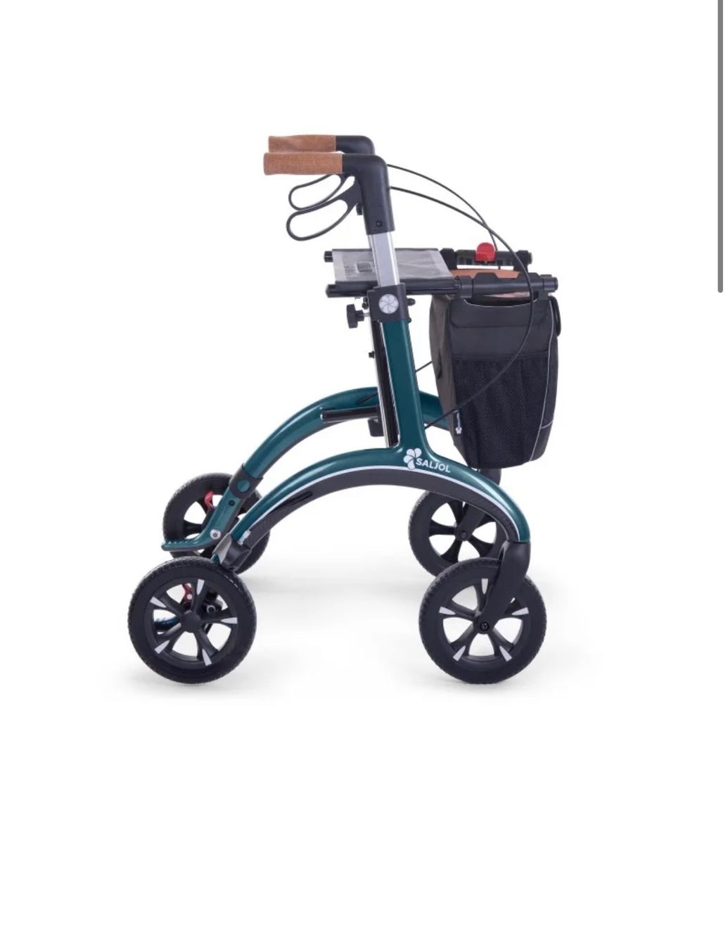 Ausili per la deambulazione: + SALJOL Carbon Rollator CR grün – Nuovo e nell'imballaggio originale da Amriswil venduto da JaJa-Express 3