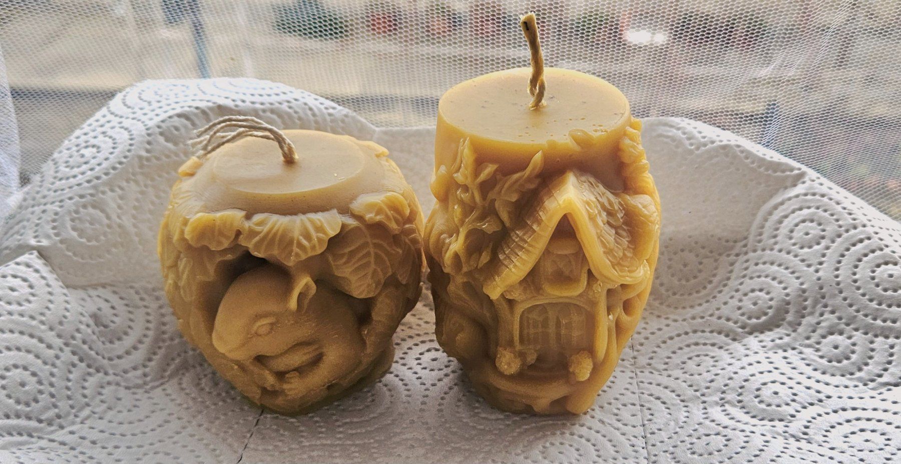 Candele: Handgemachte Bienenwachs – Nuovo (secondo la descrizione) da Eriswil venduto da Van.ravenzwaaij