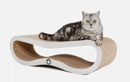 Kratzbrett Kratzmöbel Kratzpappe für Katzen Kratzkarton
