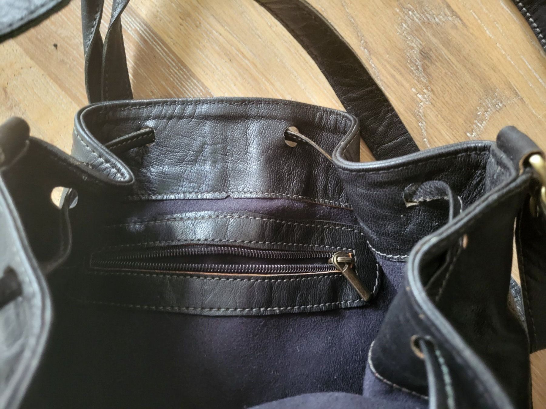 Borse da donna: Beuteltasche, Handarbeit aus echtem Leder, fast neu – Usato da Aarau venduto da Prima_vera 3
