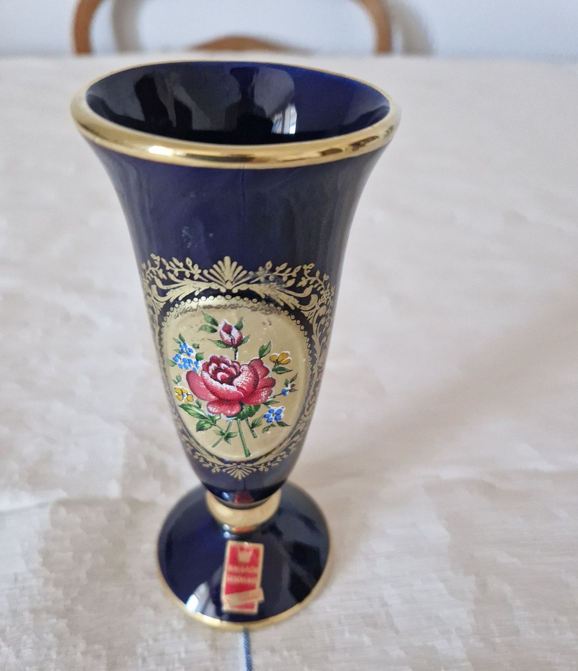 Vasen & Gefässe: Cobalt Vase – Gebraucht aus Bern von Antikbatik 3