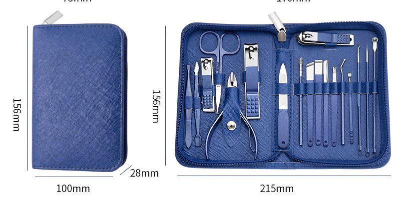 Maniküre: Maniküreset, Pediküreset, 18 stück Set de manucure – Neu und originalverpackt aus Delemont von Superchoice 9