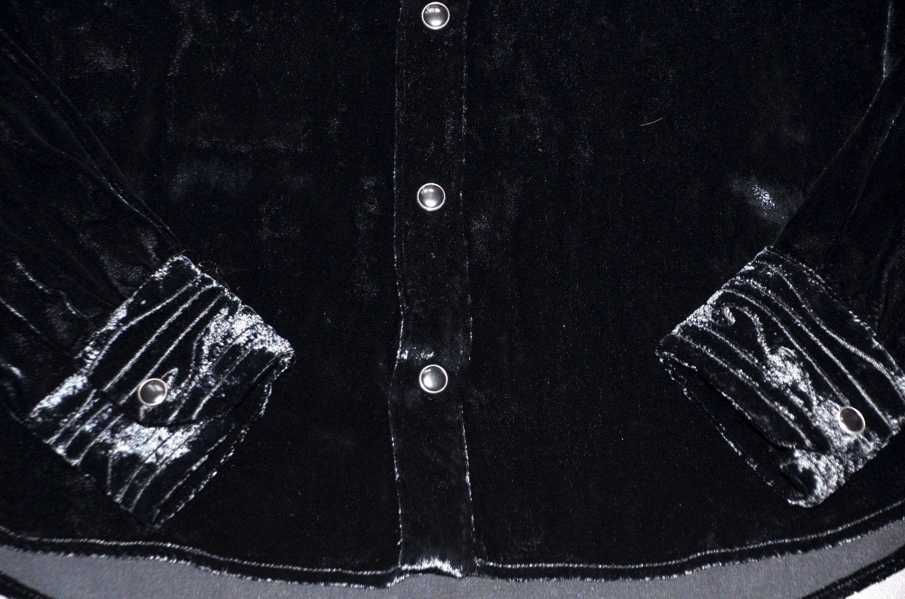 Saint Laurent Blusen: Saint Laurent Samtbluse / chemisier en velours .M – Gebraucht aus Collonges von arashee 6