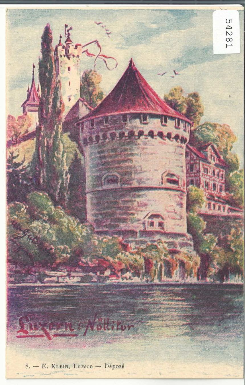 Cartoline postali: Luzern - Nöllitor – Usato da Ettingen venduto da Kartenplanet