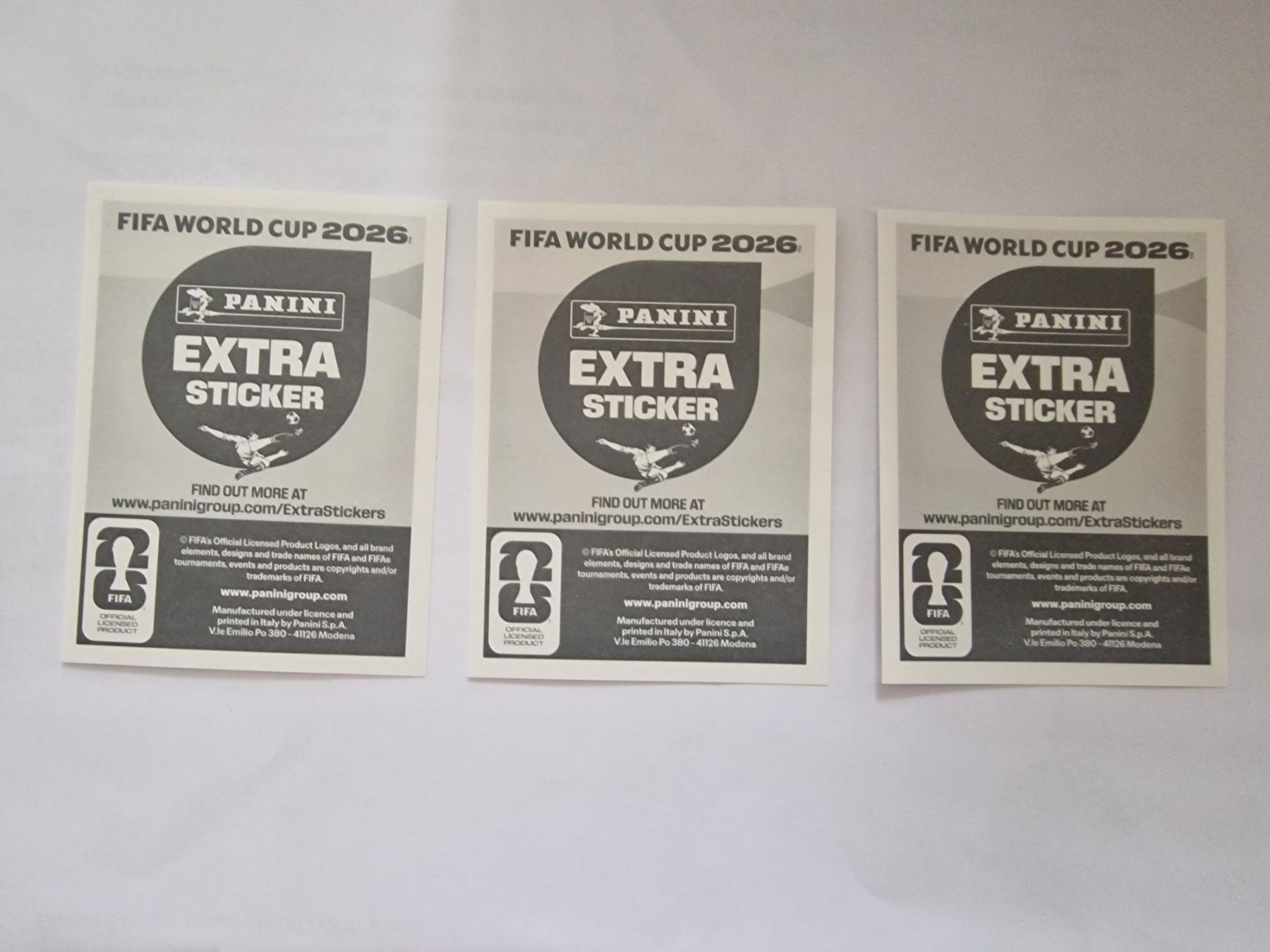 Panini Carte collezionabili: Panini Wam 2026 extra Stickers – Nuovo (secondo la descrizione) da Adliswil venduto da vendor123 1