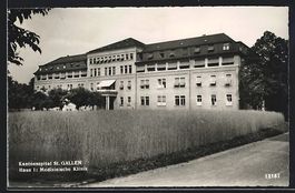 St. Gallen, Kantonsspital, Haus 1 mit Me