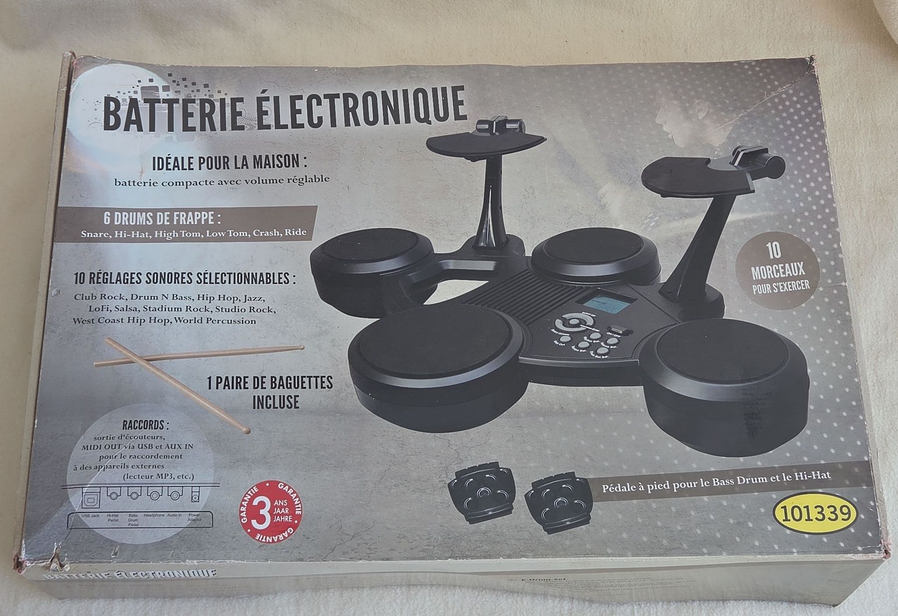 Musikinstrumente: Batterie Électronique 6 pads avec – Gebraucht aus Cudrefin von SimSone1