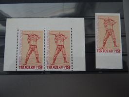 TER.FÜS.KP II/153 teilweise ungezähnt ab CHF 1.--
