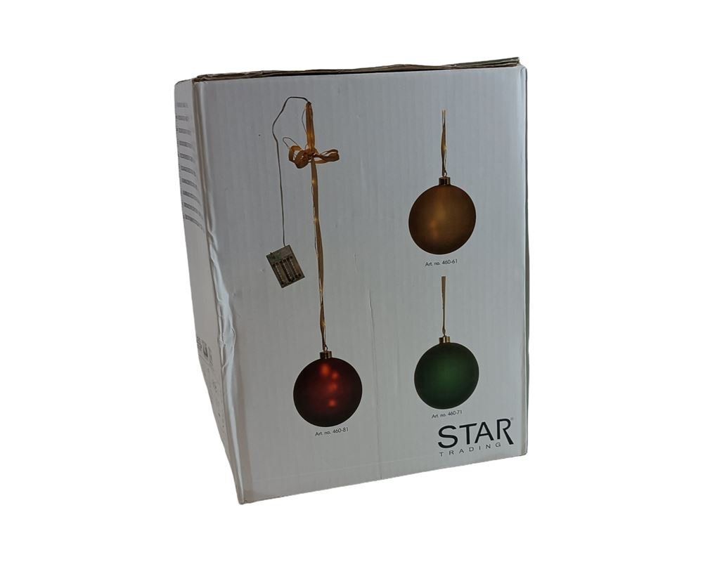 Tutte le decorazioni: STAR TRADING Glaskugel "Bliss" rot – Usato da Luzern venduto da Restwert_Luzern 8