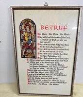 Antikes religiöses Bild „Betruf / Ave Maria“ – Heiligenmotiv