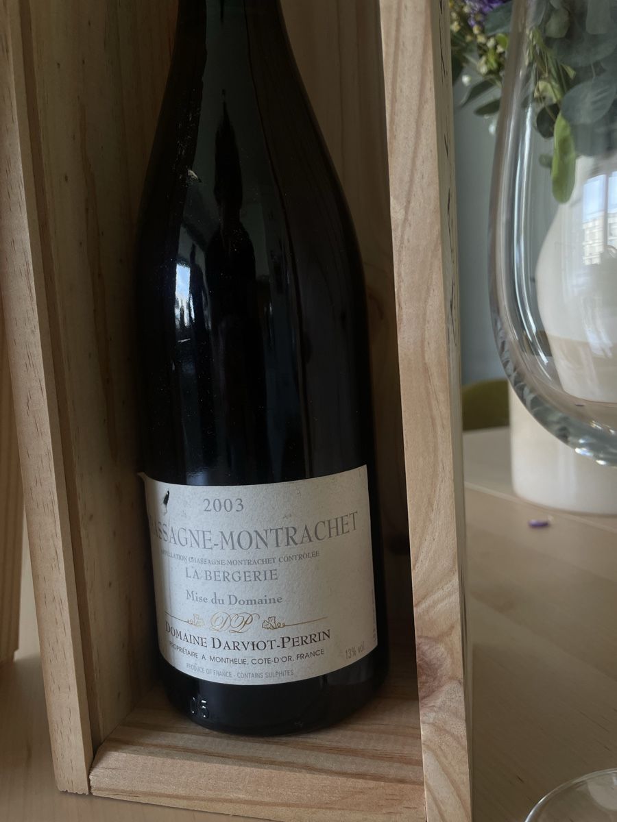 Vino: 2003 Domaine Darviot-Perin Montrachet – Nuovo e nell'imballaggio originale da Glattpark(Opfikon) venduto da fra_6n5b 1