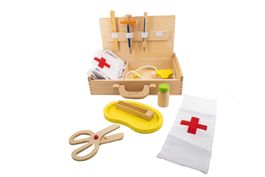Doktor Spielkoffer Holz Naturspielzeug