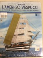 COSTRUISCI L'AMERIGO VESPUCCI fascicolo 51 modello in legno