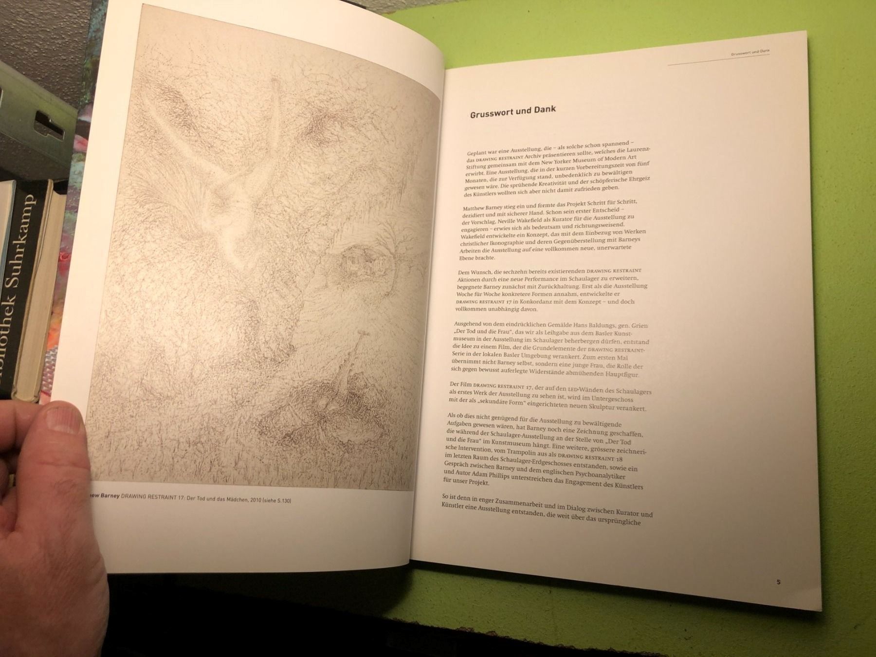 Libri: Matthew Barney: Prayer Sheet with Wound – Usato da Zürich venduto da allp 3