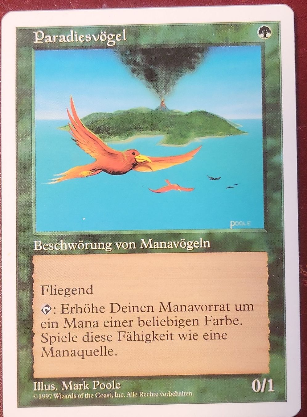 Magic The Gathering Carte collezionabili: Magic The Gathering: Paradiesvögel  Fünfte Ed. – Nuovo (secondo la descrizione) da Untersiggenthal venduto da vonberner