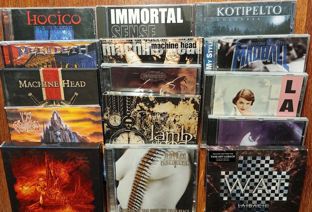 Knapp 1800 CDs Metal und Rock (Gebraucht) in Arni AG für CHF 3200 – nur ...