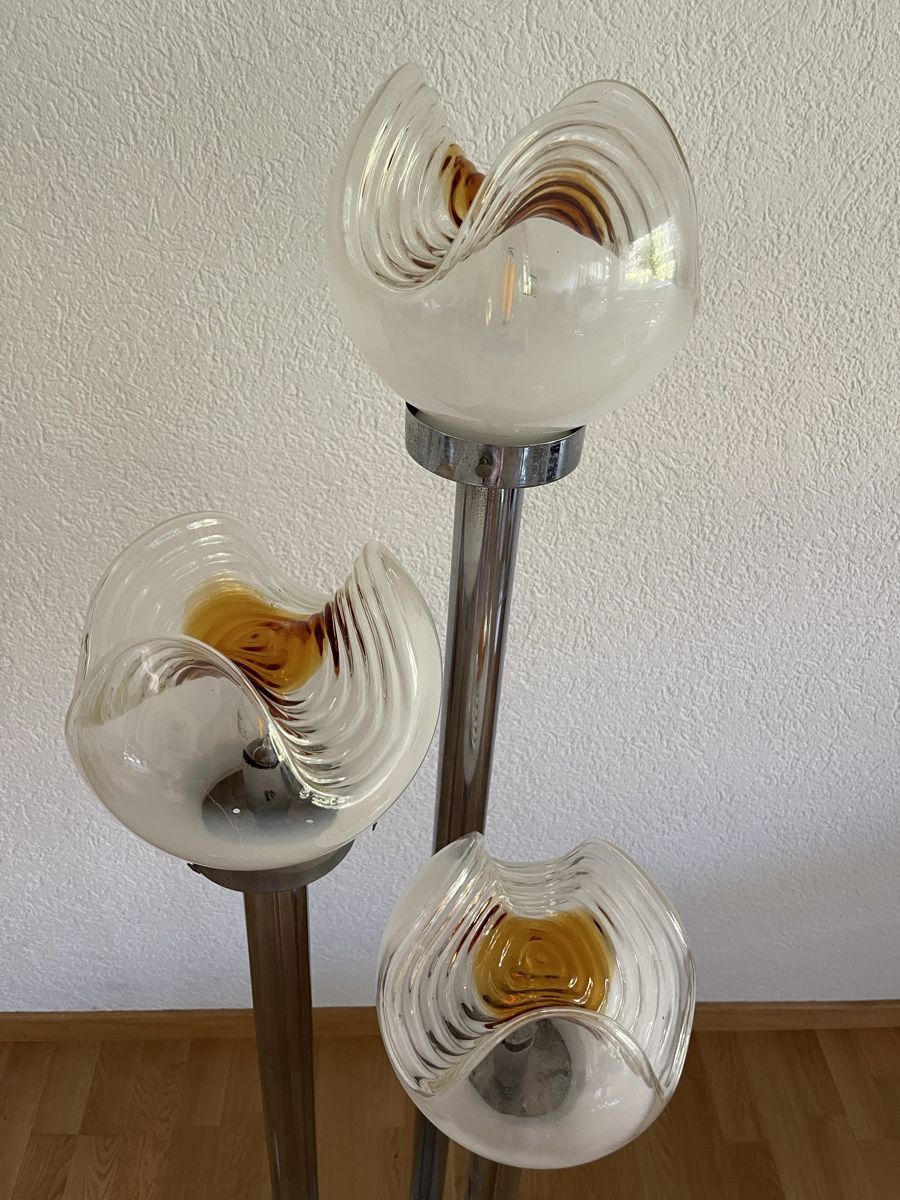 Murano Lampade: Stehlampe Muranoglas Vintage – Usato da Bern venduto da Delamer 7