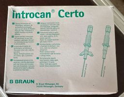 Introcann Certo Braun Kanüle steril, neu, originalverpackt