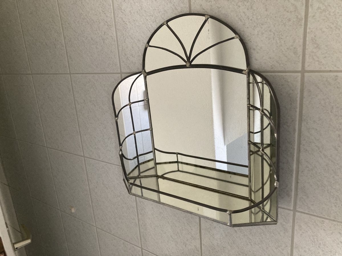 Specchi: Spiegel mit Regal Art Deco – Usato da Hochdorf venduto da Blackbox60