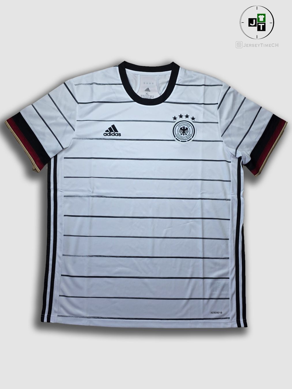 Adidas Canottiere & Pantaloni: DEUTSCHLAND 2020 TRIKOT L – Usato da Lüchingen venduto da Jersey_Time