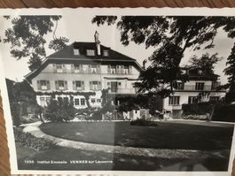 Alte Ansichtskarte: Institut Emmaüs Vennes, Lausanne!