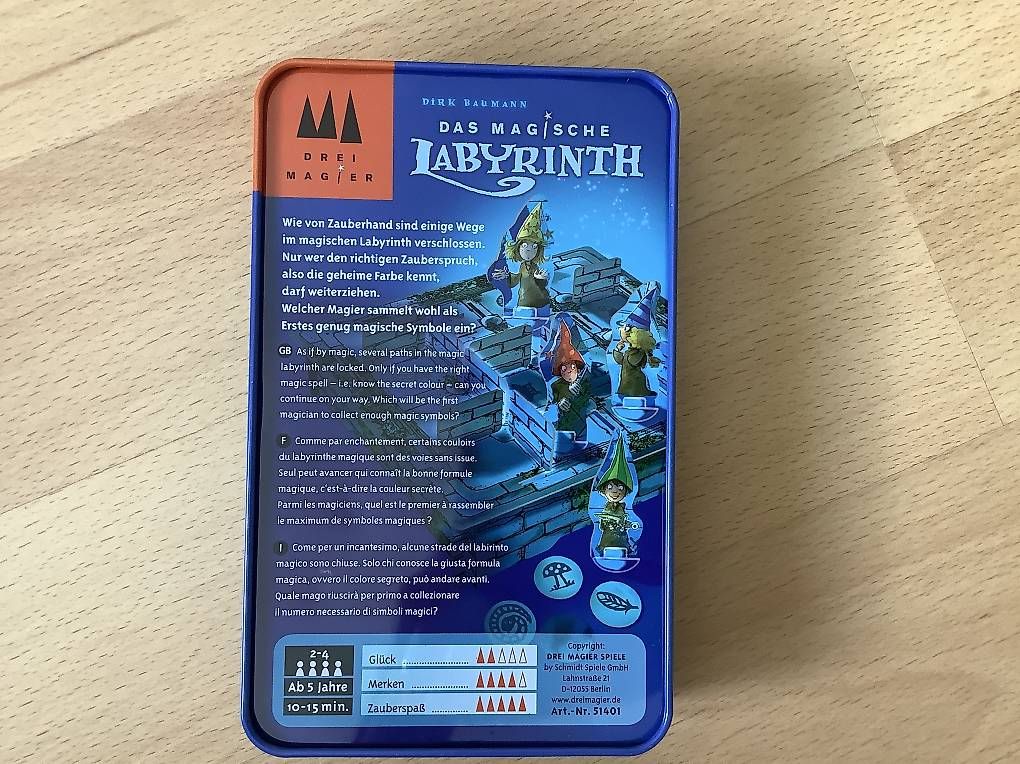 Jeux: Verrückte Labyrinth-Reiseedition – D'occasion à Winterthur par PeMaWin 3