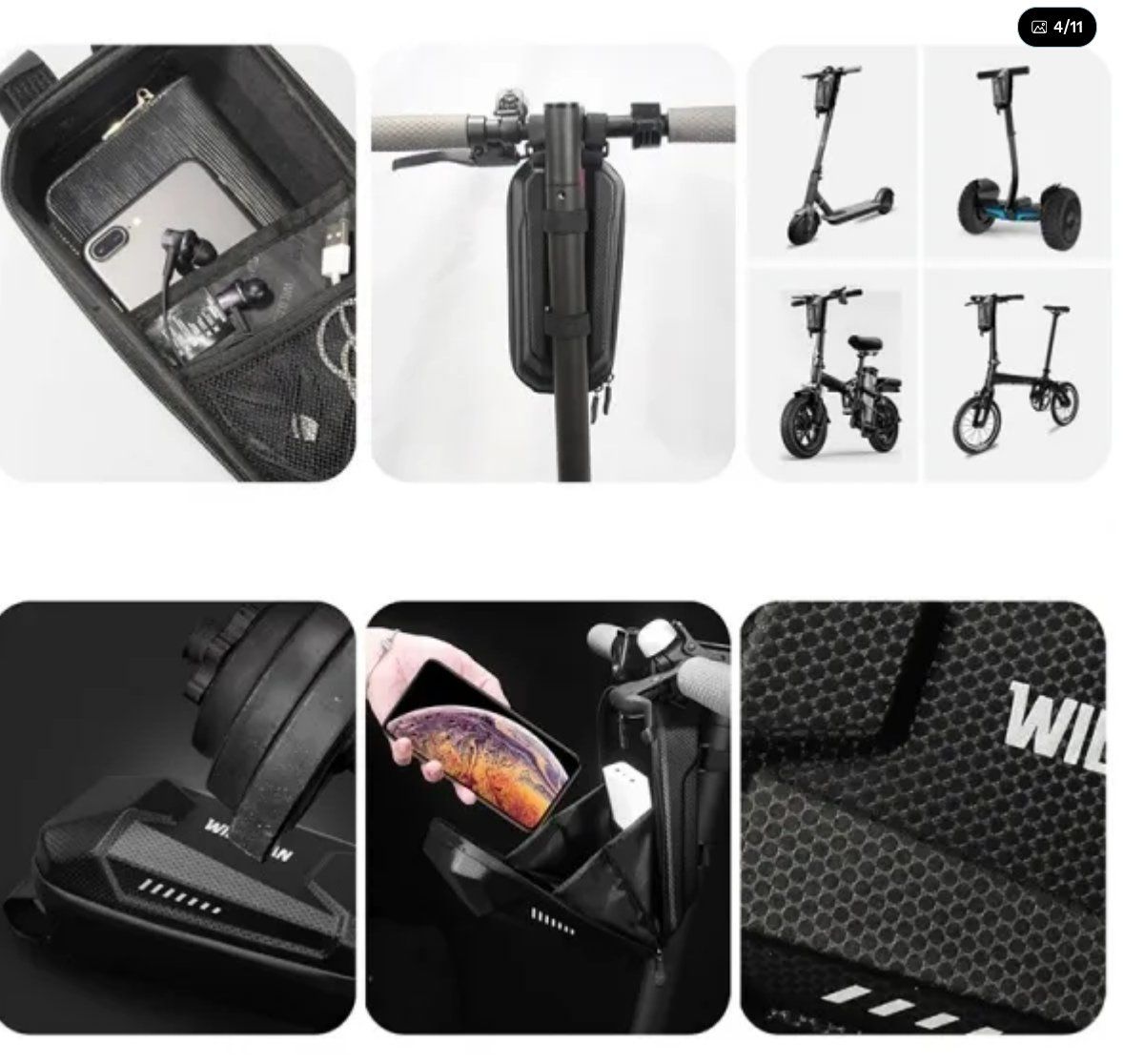 Scooter: Homava Wildman ES10 Plus Scooter Bag – Nuovo e nell'imballaggio originale da Winterthur venduto da Pcline1 3