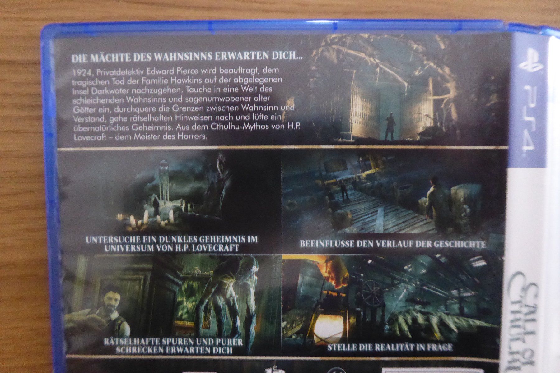 Sony Giochi: PS4 Call of Cthulhu – Usato da Allschwil venduto da Summelsarium 1