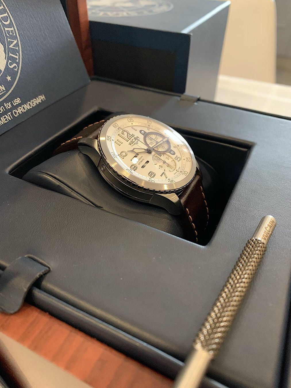 Vulcain Orologi: Vulcain Aviator Instrument Chronograph Automatic – Usato da Widen venduto da reby05 4