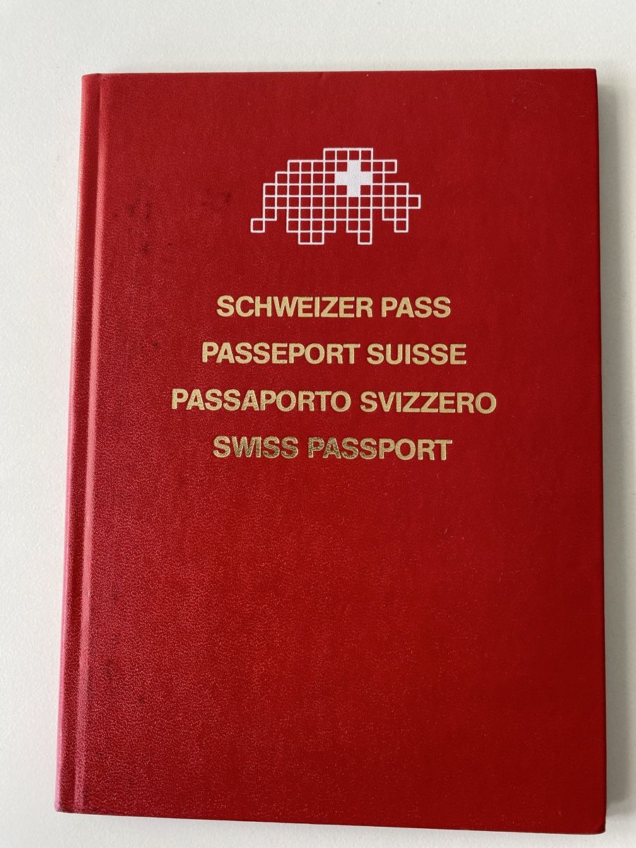 Libri: Schweizer Pass von Swissair (Werbegeschenk?) – Usato da Chur venduto da Knokno199