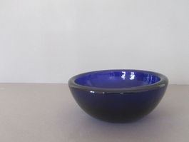 Cobalt -blaue Glasschale, Norwegen