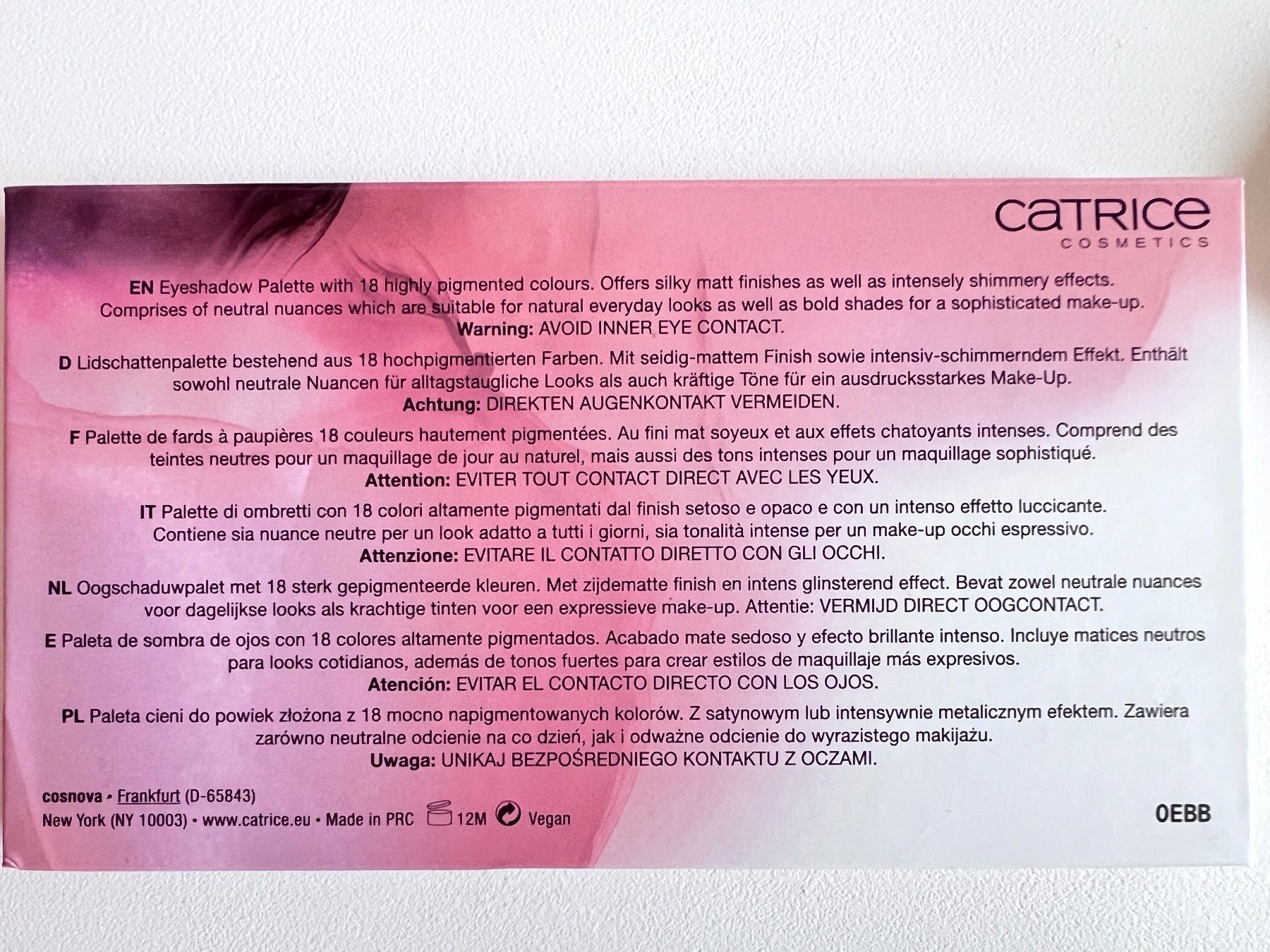 Catrice Make-up: Eyeshadow Palette Catrice Daring, NEU – Nuovo e nell'imballaggio originale da Teufen AR venduto da Maleaa 3