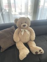 Plüschbär beige 1m gross in gutem Zustand waschbar