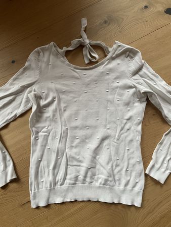 Pull blanc 