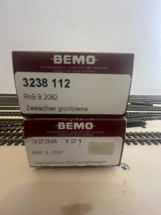 Bemo 3238 112 / 3238 121 - RhB B 2081 / 2082 | Kaufen Auf Ricardo