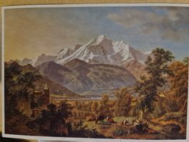 Ansichtskarte Mont Blanc P.-L. de la Rive