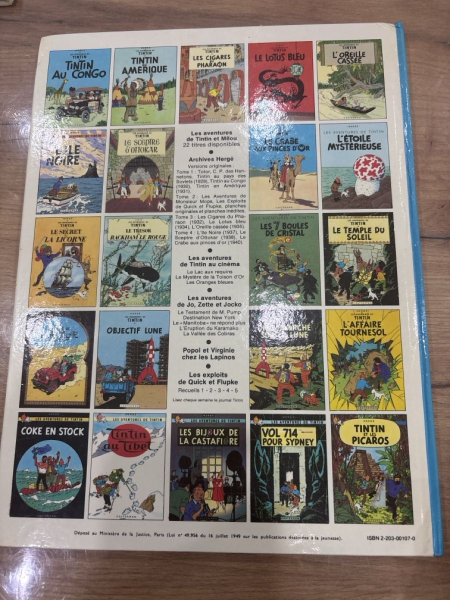 Fumetti: Tintin le sceptre d’Ottokar – Usato da Porrentruy venduto da Servo26 5