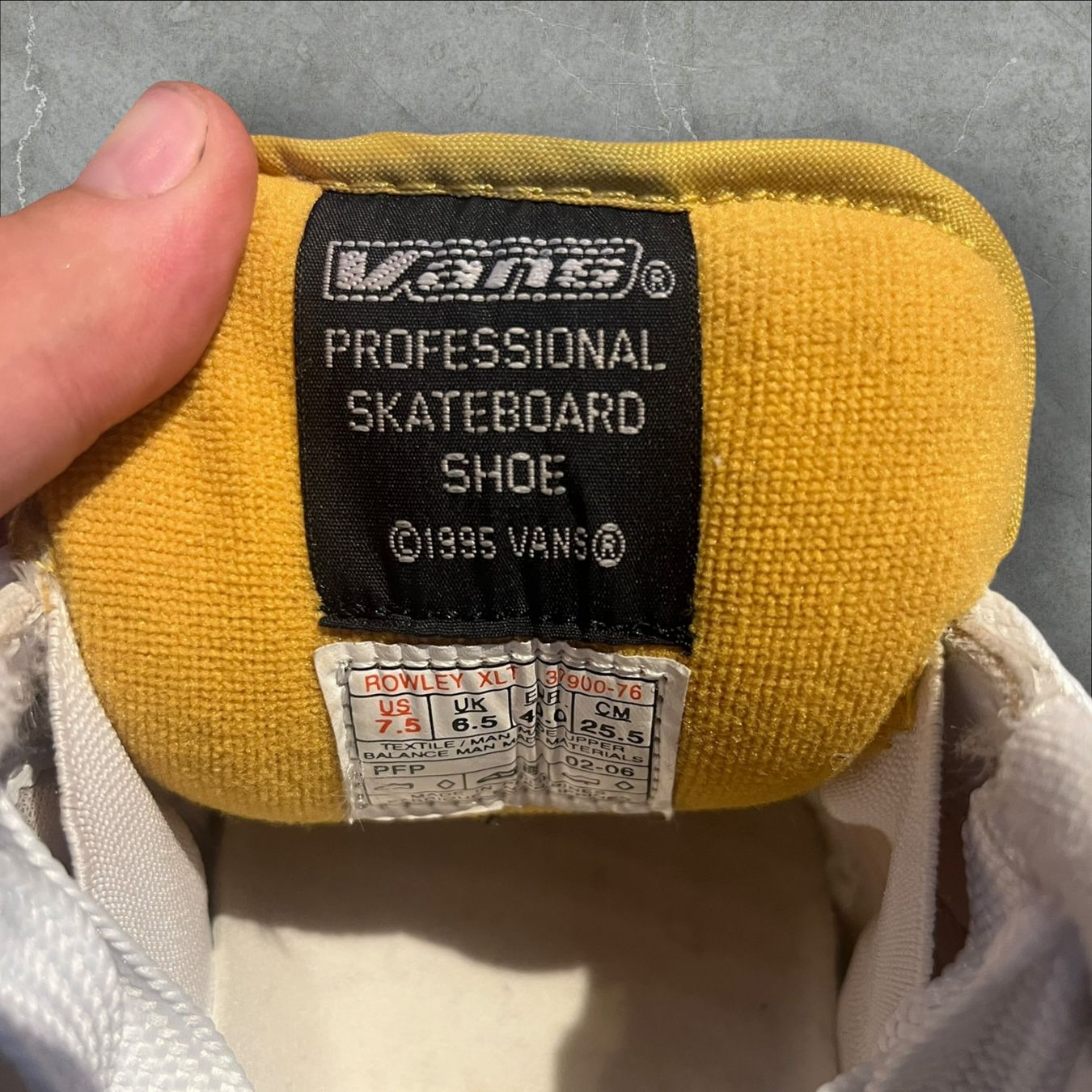 Vans Scarpe da uomo: Vintage Deadstock Vans Rowley XLT – Nuovo e nell'imballaggio originale da Seedorf UR venduto da Romkon 7