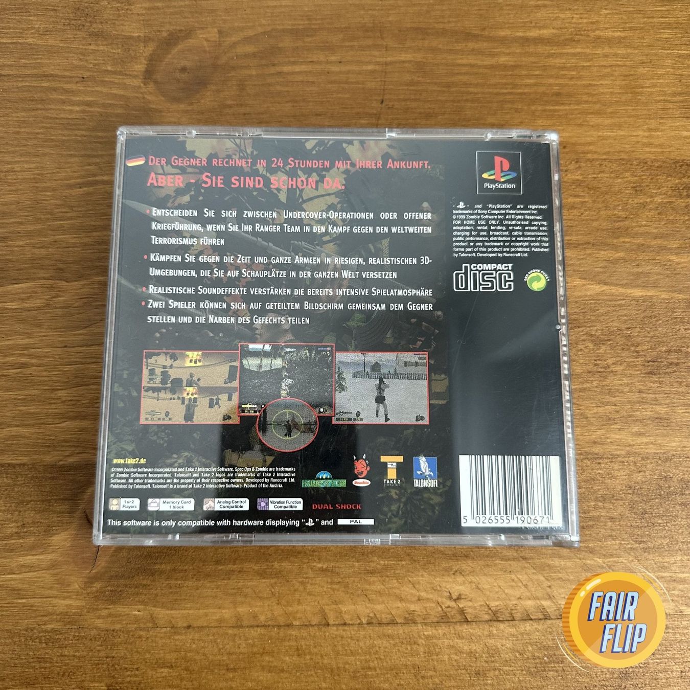 Jeux: Spec Ops Stealth Patrol PS1 – D'occasion à Luzern par fairflip 2