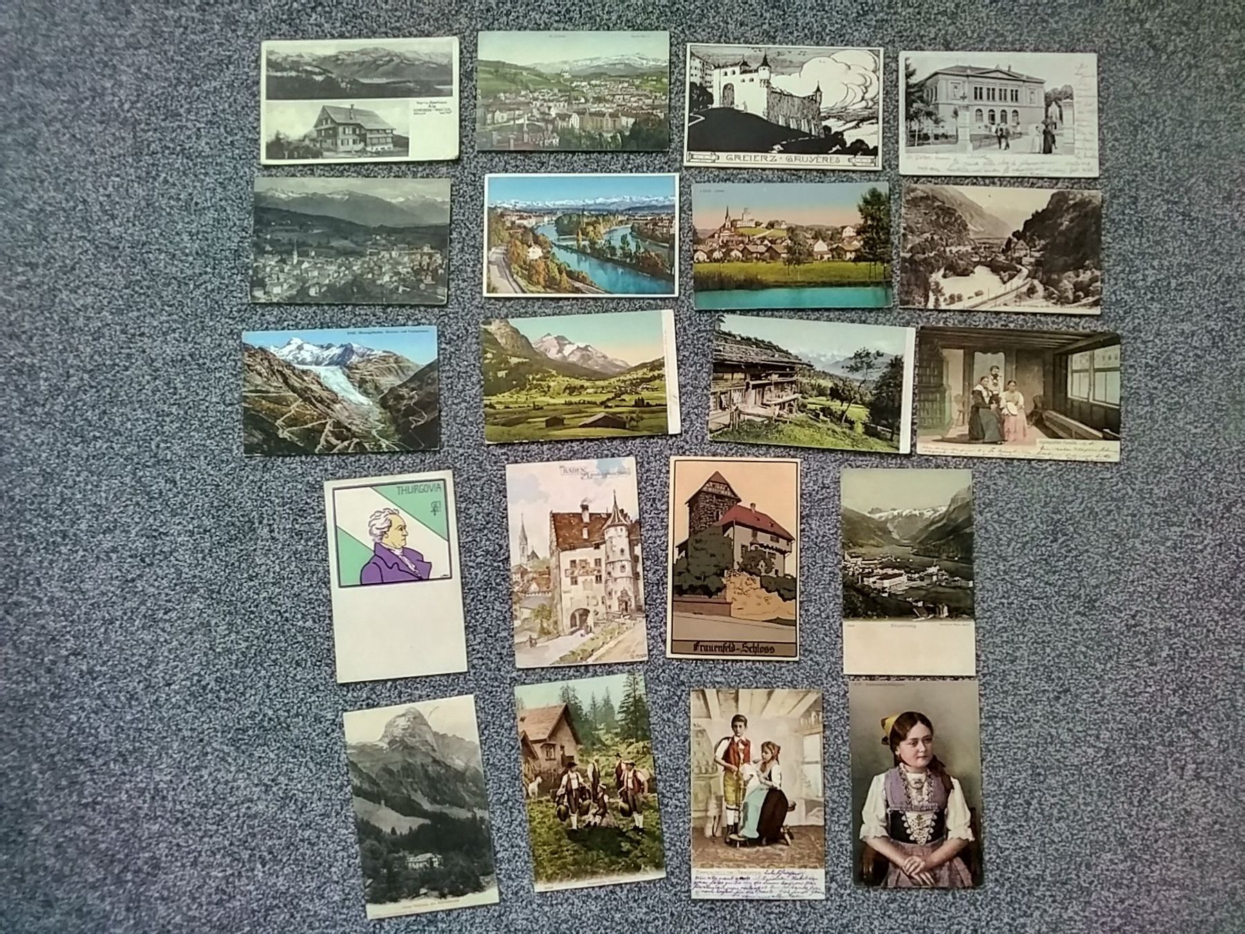 Cartoline postali: Sammlung Ansichtskarten Schweiz 100 Stück – Usato da Appenzell venduto da lama19 3